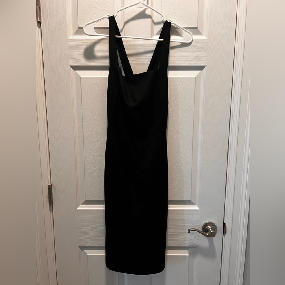 Ann Taylor Sexy Silk Black Dress Size 4